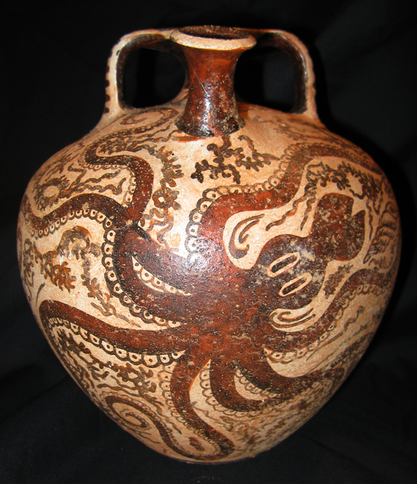 minoan art octopus