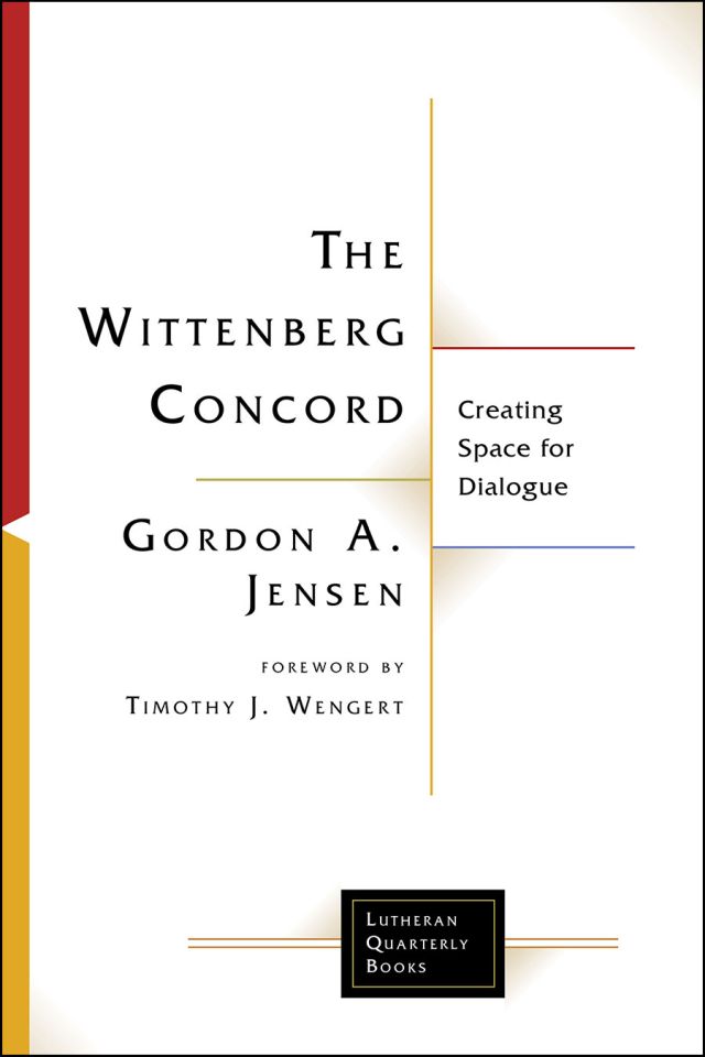 front cover of Wittenberg Concord