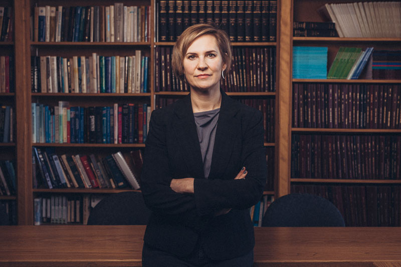 Dr. Colleen Bell is an associate professor in the Department of Political Studies. (Photography: David Stobbe) 