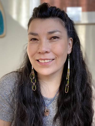 KC Adams, an Anishinaabe, Inninew and British artist living in Winnipeg, is the winner of the first $10,000 ohpinamake award. (Photography: submitted)
