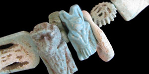 Faience amulet