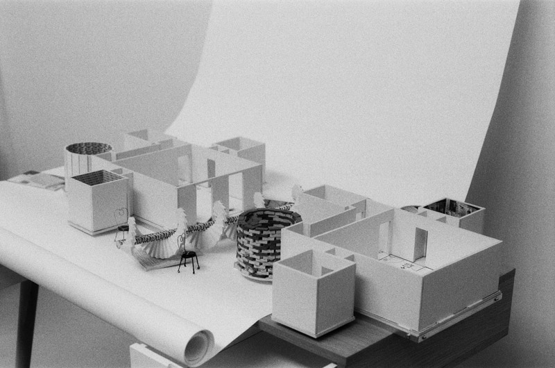 Imagined Architecture Research Material Assembly 