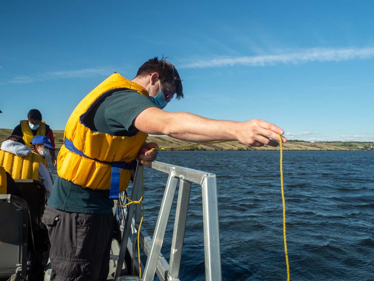 Donor funded Teaching Boat Enhances USask Biology Student Training 