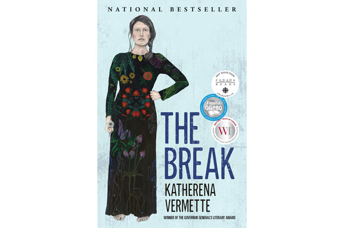Cover image of The Break copyright 2016 by Katherena Vermette. Reproduced with permission of House of Anansi Press Inc., Toronto. www.houseofanansi.com