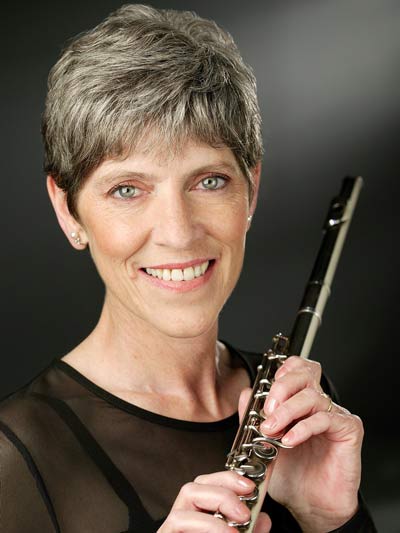 Randi Nelson taught flute at USask for more than 30 years.  (Photo courtesy of Terry Sturge)