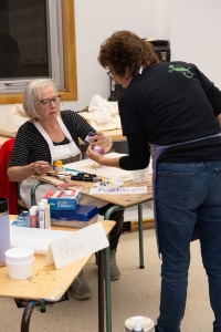 instructor demonstrating