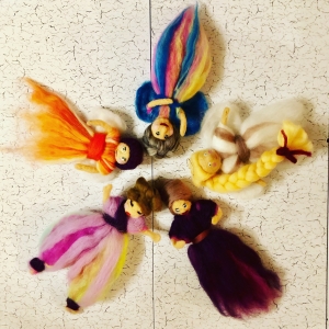 felted dolls