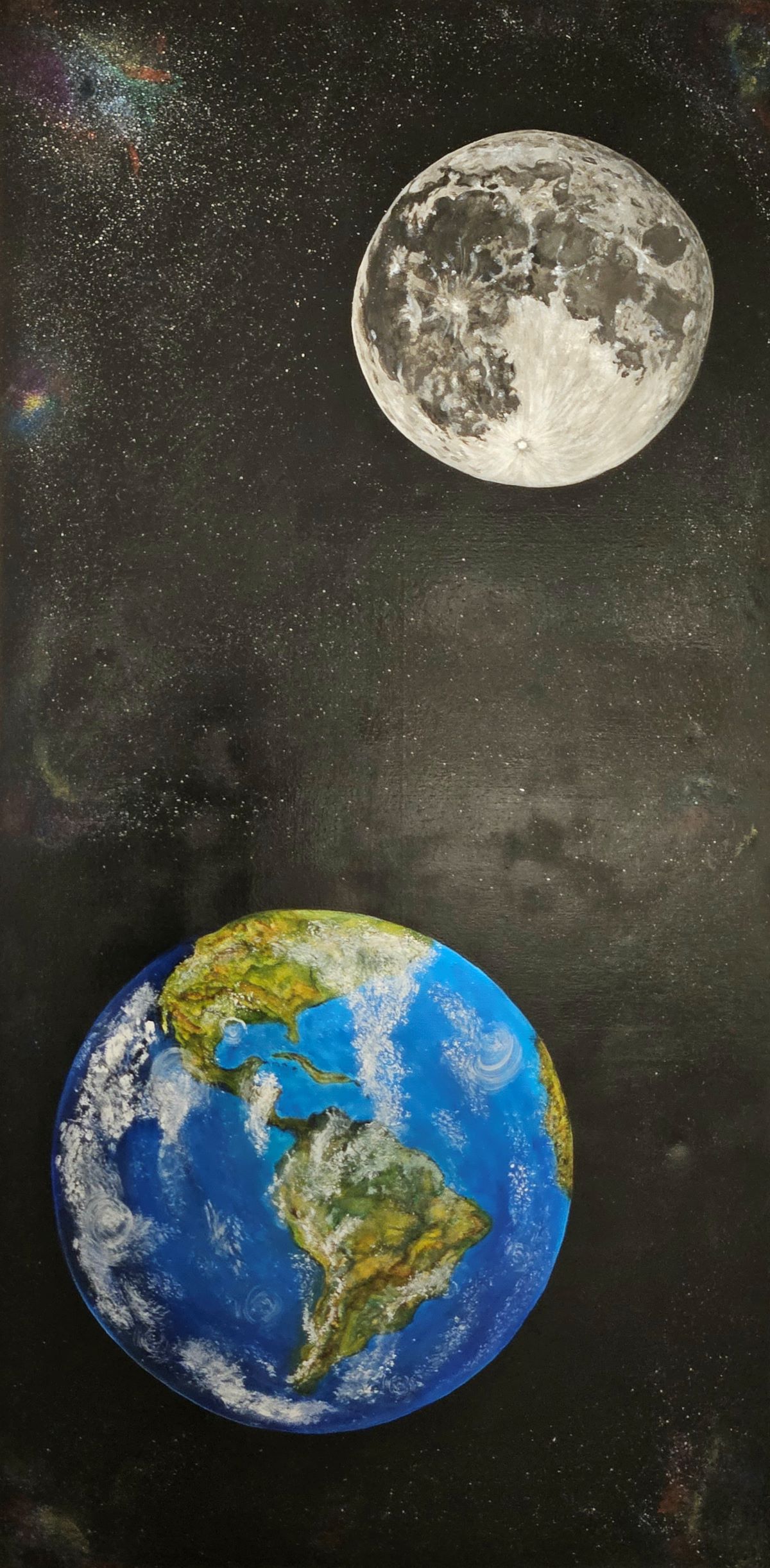 Earth and Moon