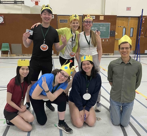 volleyball team bronze medallists