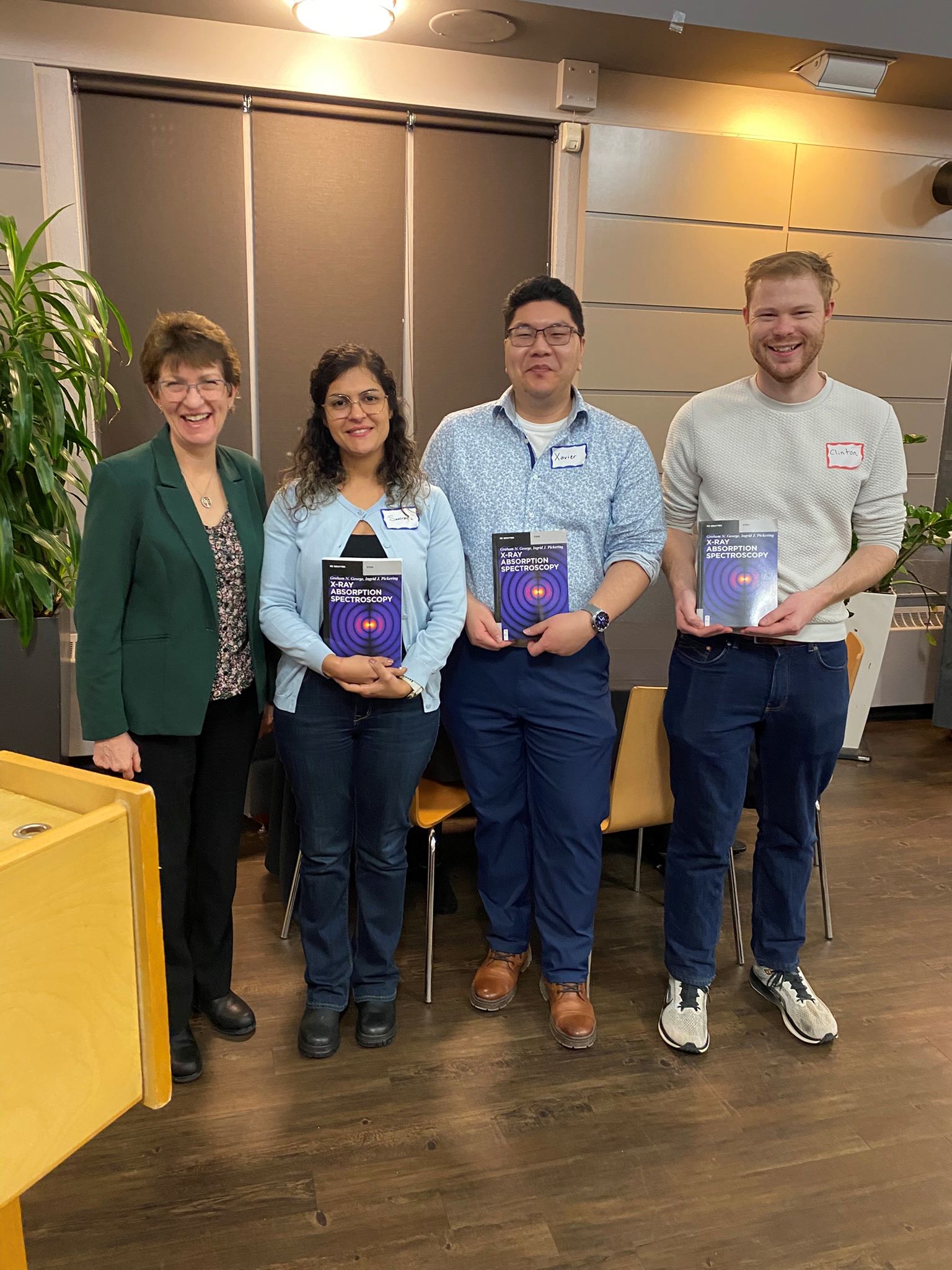 Samira, Xavier, Clinton