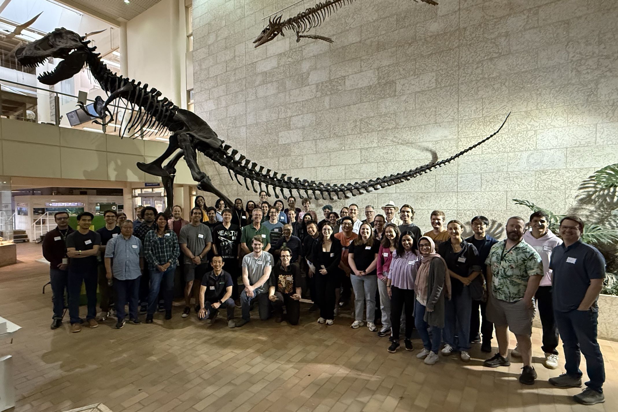 INSPIRE Fellows at annual BBQ wtih T-REX